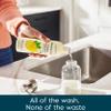 Grove Co. Foaming Hand Soap Concentrate (12 Fl Oz) + Reusable Glass Soap Dispenser, Plastic-Free Liquid Refillable Starter Kit, Natural Lemon & Eucalyptus Fragrance view 3