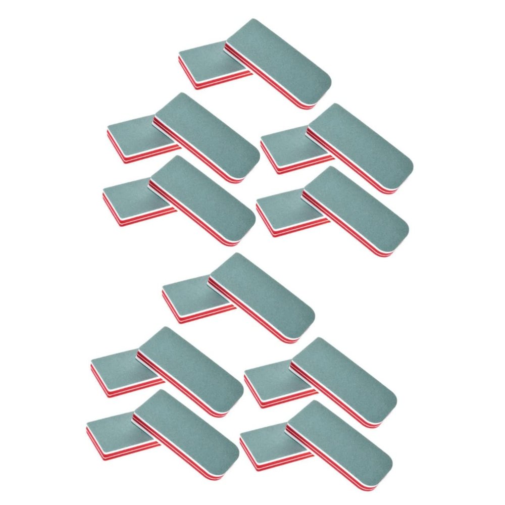 LALAFINA 20pcs Nail Buffer Block Dual-Sided Polishing Tools for Nail Art Manicure Pedicure Safe and Convenient for Home and Salon Use