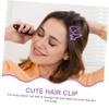 15pcs Birthday Teardrop Barrettes Shaped Mini Hairpin Heart Assorted for Five-pointed Hair Prop Side Styling Shape Adorable Women Clips Christmas Snap Hairpins view 4