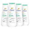 Dove Body Wash Sensitive Skin 4 Count Hypoallergenic, Paraben-Free, Sulfate-Free, Cruelty-Free, Moisturizing Skin Cleanser Effectively Washes Away Bacteria While Nourishing Skin 20 oz view 1