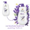 Dove Body Wash with Pump Relaxing Lavender Oil & Chamomile 3 Count for Renewed, Healthy-Looking Skin Gentle Skin Cleanser with 24hr Renewing MicroMoisture 30.6 oz view 3