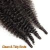 16 Inch Springy Afro Twist Hair Color 4 Dark Brown Braiding Hair for Soft Locs Twisted Up Braiding Hair 3 Packs Pre Fluffed Twist Crochet Hair Extension for Black Women (16 inch (Pack of 3), 4#) view 2
