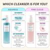 HERBIVORE Aquarius BHA + Blue Tansy Clarity Cleanser | Deep Cleansing Face Wash with Gentle Exfoliation for Oily-Combination Skin, Vegan, 100 mL / 3.3 oz view 4
