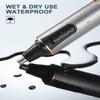 AREYZIN Nose Hair Trimmer for Men 2024 Professional Painless Rechargeable Nose Trimmer for Men and Women, Eyebrow Facial Hair Trimmer, Powerful Motor, IPX7 Waterproof, Dual Edge Blades view 4