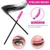 Rolybag Disposable Makeup Applicators Kit Mascara Wands Eyeliner Brushes Lip Applicators Eyeshadow Applicators Disposable Makeup Tools with Organizer Box for Easy Portability view 3
