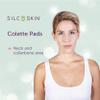 Silcskin Collette Pad Medical Grade Neck Wrinkle Patches, Reusable Silicone Neck Pads For Sleep Lines And Crepey Skin, Holiday Anti Wrinkle Gift For Her, 60 Day Supply view 2