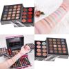 UNIFULL 132 Color All In One Makeup Kit for Women & Girls, Professional Full Set Including Eyeshadow, Lipstick, Concealer, Lip Gloss, Eyeliner, Mascara, Makeup Brushes (006N1-Pink) view 4