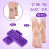 Batiyeer 100 Pcs Pumice Stone for Feet Scrubber Dead Skin Disposable Foot Pumice Foot Shower Scrubber Foot Scrubber for Heel Cuticle Callus Remover Bath Spa (Purple) view 4