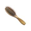 KALLORY Wooden Cushion Massage Comb for Scalp Relaxation Ergonomic Hair Brush with Detangling Spikes Family and Friends Curly Straight Hair view 1