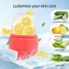 Evmliy 2Pack Ice Roller for Face, Qewro Silicone Facial Ice Mold to Brighten Skin Enhancing Natural Glow, Reusable Ice Roller for Face & Eye Puffiness Relief, Roller Skin Care Freezer view 3