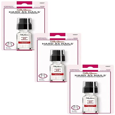 Sally Hansen Treatment Hard as Nails Serum, 0.45 Fluid Ounce (Pack of 3)