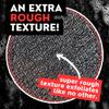 Extra Rough Exfoliating Washcloth - Extreme Body & Back Scrubber for Shower, Extra Long, Hygienic Exfoliator Wash Cloth, Men Or Women, 2 Count Pack, 1 Black & 1 Grey Color, Bye Bye Loofah view 3