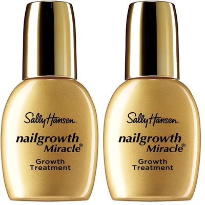 Sally Hansen Miracle Nails Nailgrowth Treatment 0.44 Fl Oz (Pack of 2)