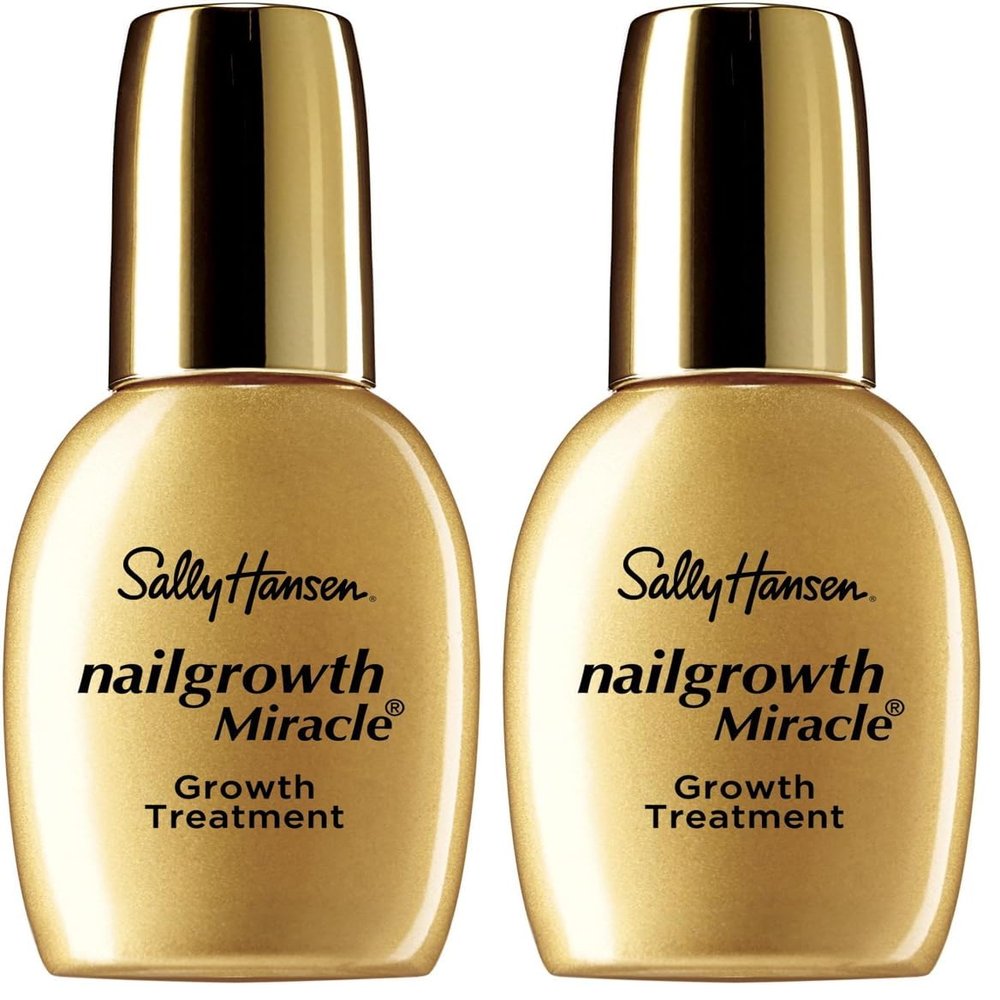 Sally Hansen Miracle Nails Nailgrowth Treatment 0.44 Fl Oz (Pack of 2)