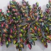 Teyglen Large Full Colorful Rhinestones Hair Comb for Wedding Bride Women Girls, 22 * 12cm/8.66 *4.72 inches, Alloy+Rhinestones+Crystal, Hair Accessories, Bridal Hair Piece view 4