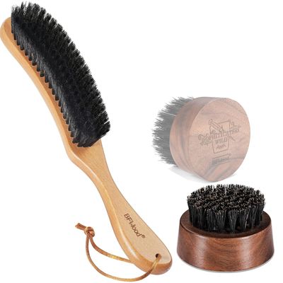 BFWood Clothes Brush and Beard Brush