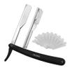 Professional Barber Straight Edge Razor with 10 Blades Men's Manual Shaver Salon Quality Razor view 2