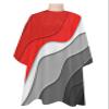 Abstract Red Barber Cape - Salon Hair Cutting Cape for Women,Men,Kids,Adults,Modern Geometric Ombre Grey White Art Haircut Cape with Elastic Neckline Hairdressing Stylist Cape Gown Accessories view 1