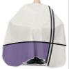 Farmhouse Purple Barber Cape - Salon Hair Cutting Cape for Women,Men,Kids,Adults,Modern Abstract Geometric Stripes Art Haircut Cape with Elastic Neckline Hairdressing Stylist Cape Gown Accessories view 3