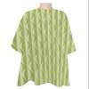 Abstract Barber Cape - Salon Hair Cutting Cape for Women,Men,Kids,Adults,Green Modern Geometric Line Minimalist Art Haircut Cape with Elastic Neckline Hairdressing Stylist Cape Gown Accessories view 1