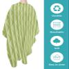 Abstract Barber Cape - Salon Hair Cutting Cape for Women,Men,Kids,Adults,Green Modern Geometric Line Minimalist Art Haircut Cape with Elastic Neckline Hairdressing Stylist Cape Gown Accessories view 2