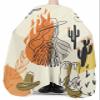 Cowboy Boots Barber Cape - Salon Hair Cutting Cape for Women,Men,Kids,Adults,Western Middle Century Boho Reteo Leaves Haircut Cape with Elastic Neckline Hairdressing Stylist Cape Gown Accessories view 3