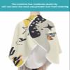 Cowboy Boots Barber Cape - Salon Hair Cutting Cape for Women,Men,Kids,Adults,Western Middle Century Boho Reteo Leaves Haircut Cape with Elastic Neckline Hairdressing Stylist Cape Gown Accessories view 4