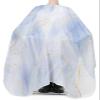 Ombre Marble Barber Cape - Salon Hair Cutting Cape for Women,Men,Kids,Adults,Gradent Marbling Blue Modern Classical Gold Haircut Cape with Elastic Neckline Hairdressing Stylist Cape Gown Accessories view 3