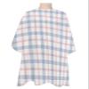 Abstract Plaid Barber Cape - Salon Hair Cutting Cape for Women,Men,Kids,Adults,Minimalistic Multi Colors Country Rustic Plaid Haircut Cape with Elastic Neckline Hairdressing Stylist Cape Gown view 1