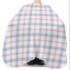 Abstract Plaid Barber Cape - Salon Hair Cutting Cape for Women,Men,Kids,Adults,Minimalistic Multi Colors Country Rustic Plaid Haircut Cape with Elastic Neckline Hairdressing Stylist Cape Gown view 3