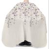 Retro Flowers Leaves Barber Cape - Salon Hair Cutting Cape for Women,Men,Kids,Adults,Summer Fall Purple Grey Plant Floral Leaf Haircut Cape with Elastic Neckline Hairdressing Stylist Cape Gown view 3