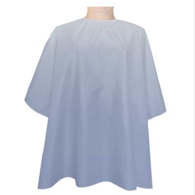 Abstract Gradient Art Barber Cape - Salon Hair Cutting Cape for Women, Men, Kids, Adults, Modern Ombre Grey Haircut Cape with Adjustable Elastic Neckline Hairdressing Stylist Cape Gown Accessories
