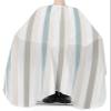 Abstract Barber Cape - Salon Hair Cutting Cape for Women,Men,Kids,Adults,Beige Teal Geometric Minimalistic Brush Stripes Haircut Cape with Elastic Neckline Hairdressing Stylist Cape Gown Accessories view 3