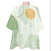 Boho Green Barber Cape - Salon Hair Cutting Cape for Women,Men,Kids,Adults,AbstractGeometric Leaves Plant Aesthetic Art Haircut Cape with Elastic Neckline Hairdressing Stylist Cape Gown Accessories view 1