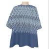 Abstract Barber Cape - Salon Hair Cutting Cape for Women,Men,Kids,Adults,Modern Geometric Diamond Gradient Lattice Haircut Cape with Elastic Neckline Hairdressing Stylist Cape Gown Accessories view 1