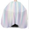 Abstract Gradient Barber Cape - Salon Hair Cutting Cape for Women,Men,Kids,Adults,Modern Minimalistic Geometric Ripple Art Haircut Cape with Elastic Neckline Hairdressing Stylist Cape Gown Accessories view 3