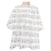 Music Notes Barber Cape - Salon Hair Cutting Cape for Women,Men,Kids,Adults,Modern Abstract Minimalistic Geometric Stripes Haircut Cape with Elastic Neckline Hairdressing Stylist Cape Gown Accessories view 1