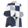 Middle Century Barber Cape - Salon Hair Cutting Cape for Women,Men,Kids,Adults,Navy Blue Geometric Abstract Modern Art Haircut Cape with Elastic Neckline Hairdressing Stylist Cape Gown Accessories view 1