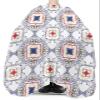 Geometric Barber Cape - Salon Hair Cutting Cape for Women,Men,Kids,Adults,Modern Line Lattices Abstract Flowers Plant Haircut Cape with Elastic Neckline Hairdressing Stylist Cape Gown Accessories view 3