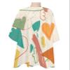 Abstract Barber Cape - Salon Hair Cutting Cape for Women,Men,Kids,Adults,Cartoon Educational Creative Doodles Art Haircut Cape with Elastic Neckline Hairdressing Stylist Cape Gown Accessories view 1