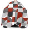 Middle Century Barber Cape - Salon Hair Cutting Cape for Women,Men,Kids,Adults,Retro Abstract Geometric European Style Haircut Cape with Elastic Neckline Hairdressing Stylist Cape Gown Accessories view 3