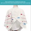 4th-of-July Barber Cape - Salon Hair Cutting Cape for Women,Men,Kids,Adults,Summer Red Blue Independence Day Star Haircut Cape with Elastic Neckline Hairdressing Stylist Cape Gown Accessories view 4