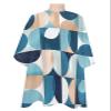 Turquoise Barber Cape - Salon Hair Cutting Cape for Women,Men,Kids,Adults,Modern Abstract European Art Haircut Cape with Adjustable Elastic Neckline Hairdressing Stylist Cape Gown Accessories view 1