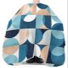 Turquoise Barber Cape - Salon Hair Cutting Cape for Women,Men,Kids,Adults,Modern Abstract European Art Haircut Cape with Adjustable Elastic Neckline Hairdressing Stylist Cape Gown Accessories view 3
