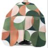 Abstract Geometric Barber Cape - Salon Hair Cutting Cape for Women,Men,Kids,Adults,Chic Multi Middle Century Aesthetics Haircut Cape with Elastic Neckline Hairdressing Stylist Cape Gown Accessories view 3