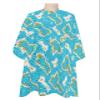 Abstract Dots Barber Cape - Salon Hair Cutting Cape for Women,Men,Kids,Adults,Gradient Blue Yellow Modern Dizziness Lines Haircut Cape with Elastic Neckline Hairdressing Stylist Cape Gown Accessories view 1