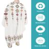 Southwest Barber Cape - Salon Hair Cutting Cape for Women,Men,Kids,Adults,Boho Native American Tribal Geometric Haircut Cape with Adjustable Elastic Neckline Hairdressing Stylist Cape Gown Accessories view 2