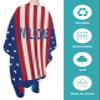 Patriot Summer Holiday Barber Cape - Salon Hair Cutting Cape for Women,Men,Kids,Adults,Welcome Independence Day Haircut Cape with Adjustable Elastic Neckline Hairdressing Stylist Cape Gown Accessories view 2