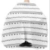 Bohemian Barber Cape - Salon Hair Cutting Cape for Women,Men,Kids,Adults,Boho Stripes Cream Tribal Folk Geometric Haircut Cape with Elastic Neckline Hairdressing Stylist Cape Gown Accessories view 3