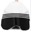 Stripes Black Barber Cape - Salon Hair Cutting Cape for Women,Men,Kids,Adults,Abstract Modern Art Modern Geometric Whie Haircut Cape with Elastic Neckline Hairdressing Stylist Cape Gown Accessories view 3